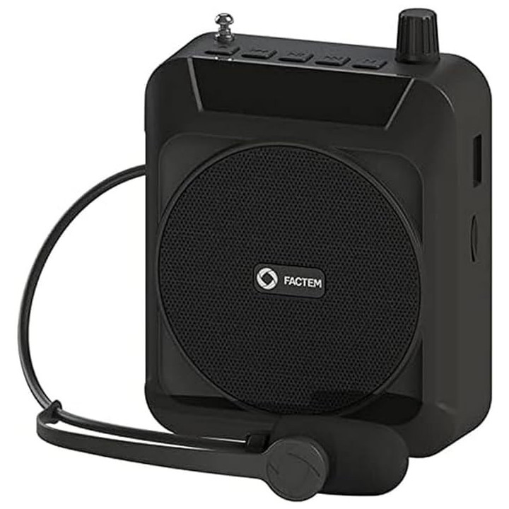 PVA100-P   Porte voix ceinture  micro serre tête électret