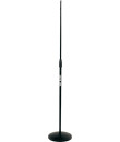 TQA A399BK Pied de micro droit base ronde