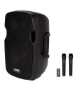 LA-08A Enceinte amplifiée 120 Watts avec 2 Micros UHF