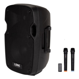 LA-08A  Enceinte amplifiée 120 Watts avec 2 Micros UHF