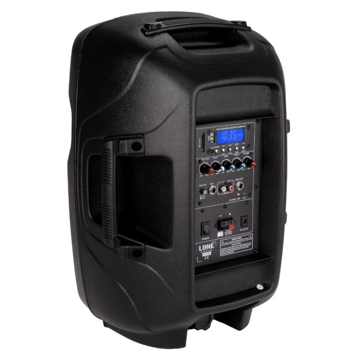 LA-10A  Enceinte amplifiee 160 Watts avec 2 Micros UHF