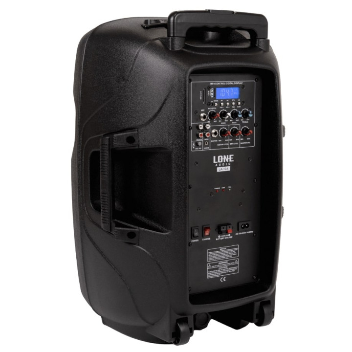 LA-12A  Enceinte amplifiee 240 Watts avec 2 Micros UHF