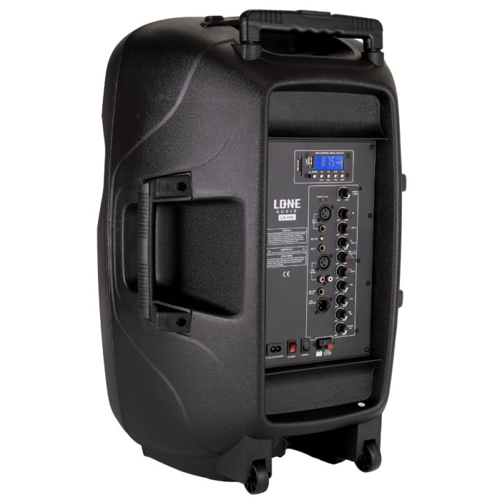 LA-15A  Enceinte amplifiee 480 Watts avec 2 Micros UHF