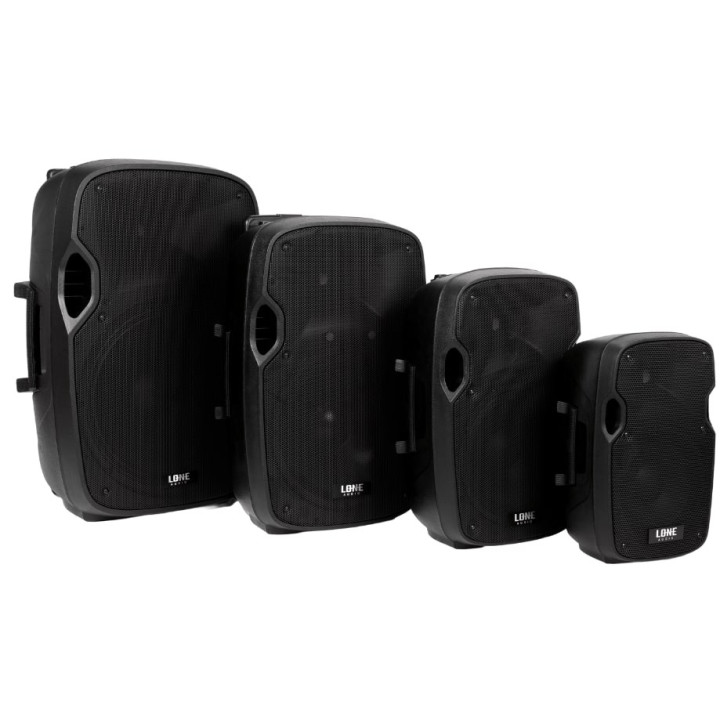 LA-15A  Enceinte amplifiee 480 Watts avec 2 Micros UHF