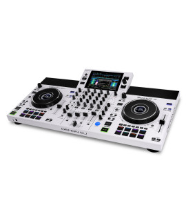 SCLIVE4-WH Système DJ autonome 4 voies avec écran tactile