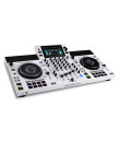 SCLIVE4-WH Système DJ autonome 4 voies avec écran tactile