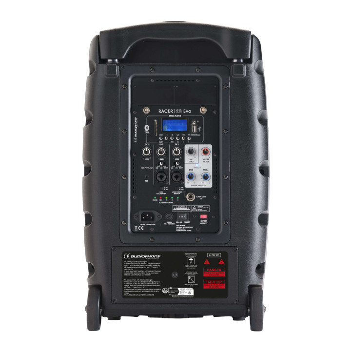 RACER120 Evo    Enceinte portable amplifiée 120 Watts