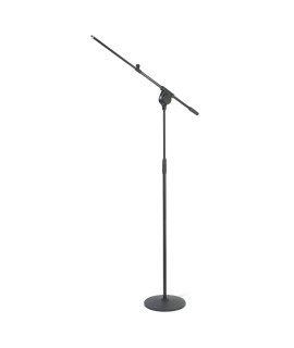 MIC-200T Pied de micro à perche télécospique base ronde