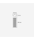 CLS220 Colonne aluminium 20-10 Watts 100 V