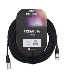 CLPRO-XMXF/20 Câble microphone XLR femelle XLR Mâle 20 m