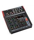 LIVE-6 Mini Mixage 6 entrées 4 canaux
