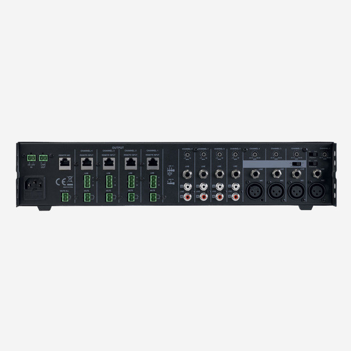 PREZONE444 MKII  Mix 8 entrèes et préampli 4 zones