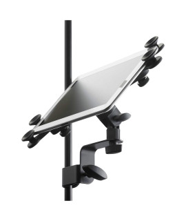 MEDIA2 Support pour tablette à fixer sur pied de micro