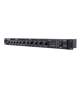 JS-PP62 Préamplificateur mélangeur 8 entrées Mic/ Ligne