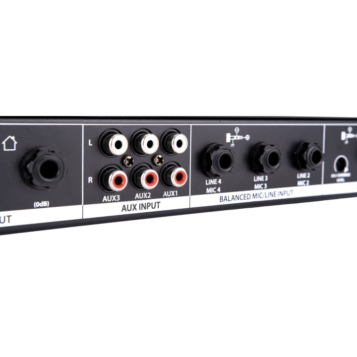 JS-PP43 Préamplificateur mélangeur 7 entrées Mic/ Ligne