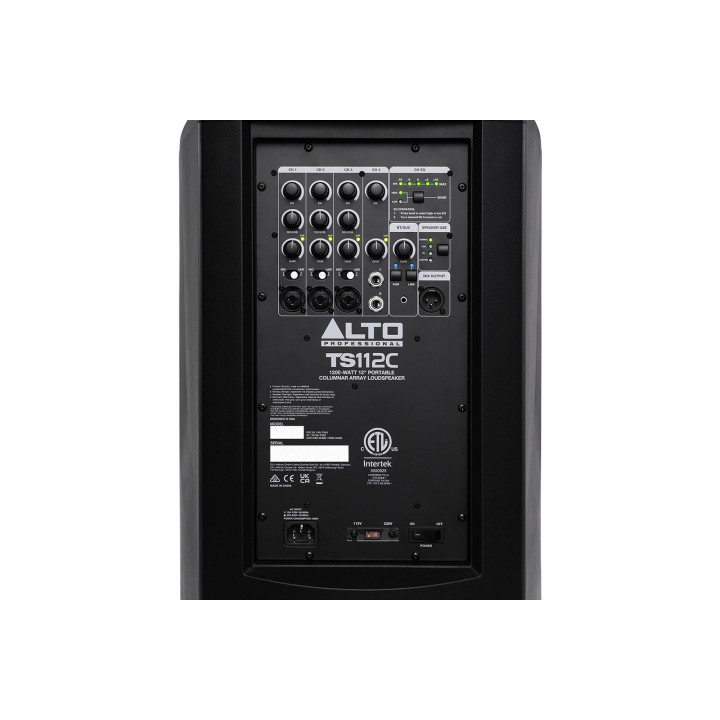 TS112C   Système colonne actif  600 W RMS ALTO PROFESSIONAL