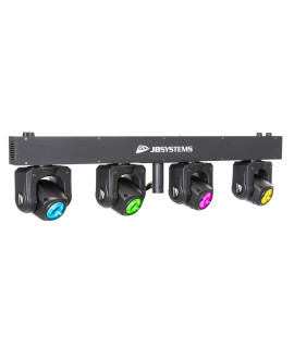 QUADRA MOVE Barre avec 4 Lyres LEDs RGBW 40 Watts