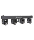 QUADRA MOVE Barre avec 4 Lyres LEDs RGBW 40 Watts