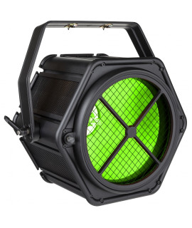 BT-RETRO Projecteur flood rétro avec réflecteur doré, LEDs RGB BT-RETRO Projecteur flood rétro avec réflecteur doré, LEDs RGB