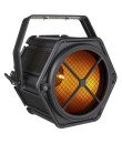 BT-RETRO Projecteur flood rétro avec réflecteur doré, LEDs RGB