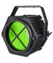BT-RETRO Projecteur flood rétro avec réflecteur doré, LEDs RGB