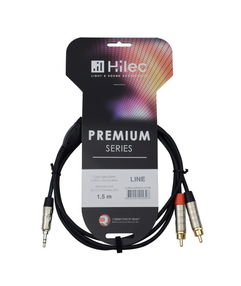 CLPROmJs2RCA/1.5 Cordon ligne mini jack RCA 1.5 m