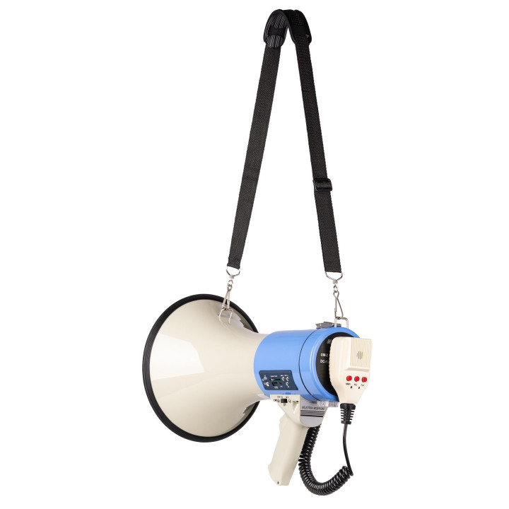MEG060  Mégaphone 60 watts usb sd sirene