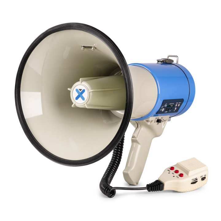 MEG060  Mégaphone 60 watts usb sd sirene