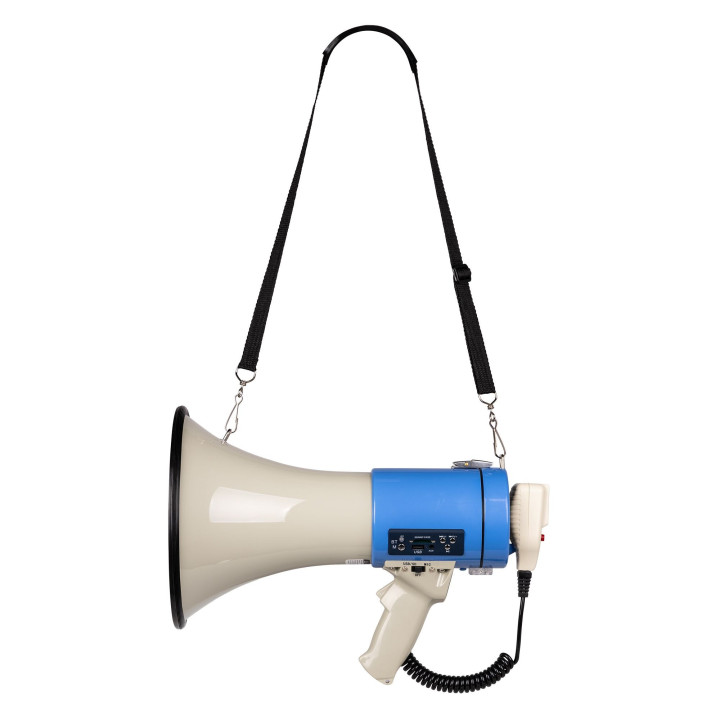 MEG060  Mégaphone 60 watts usb sd sirene