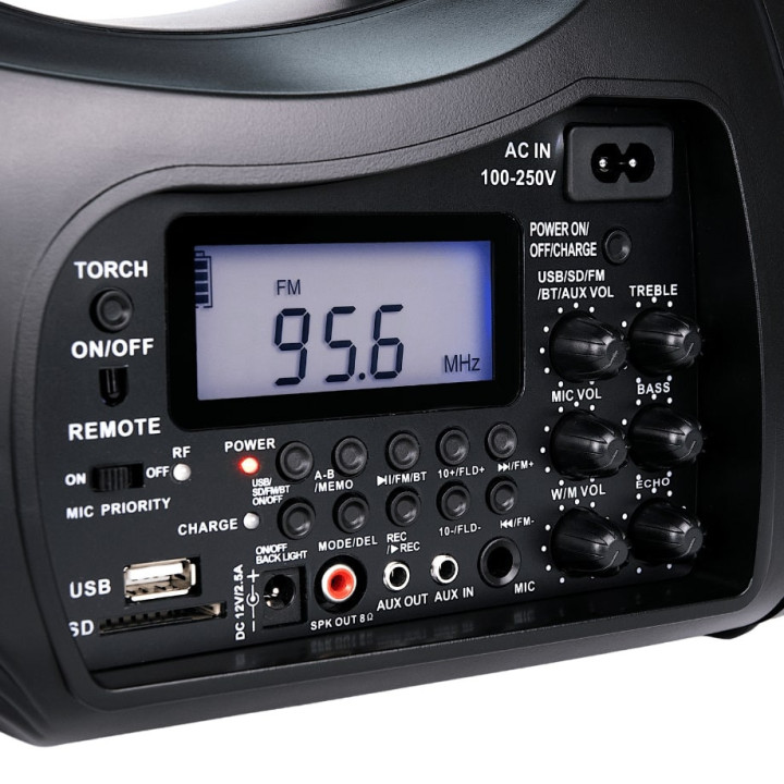 MKS-65PLAY  Système amplifié portable UHF  avec micros