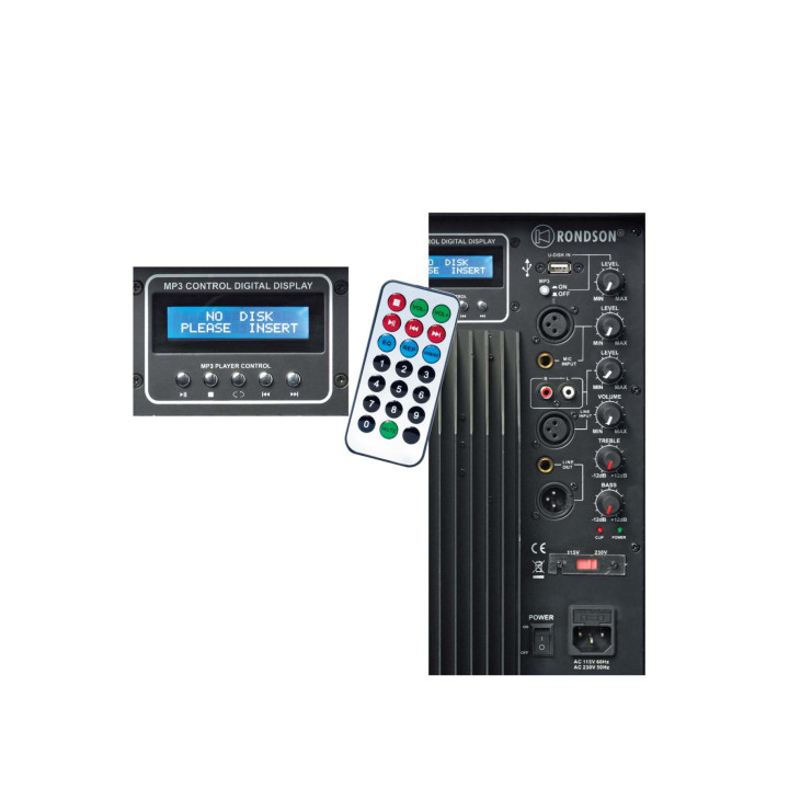 SPC-15AU  Enceinte active  180 Watts
