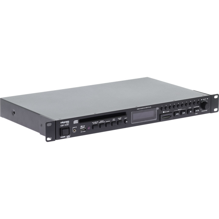 CDP100-BT Lecteur CD/SD/Wireless rackable