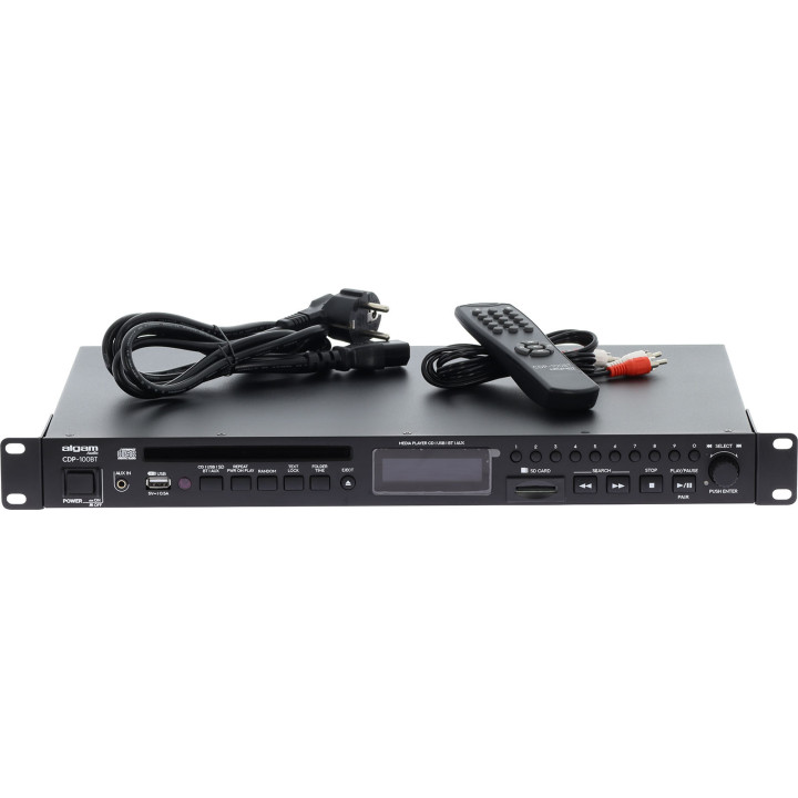 CDP100-BT Lecteur CD/SD/Wireless rackable