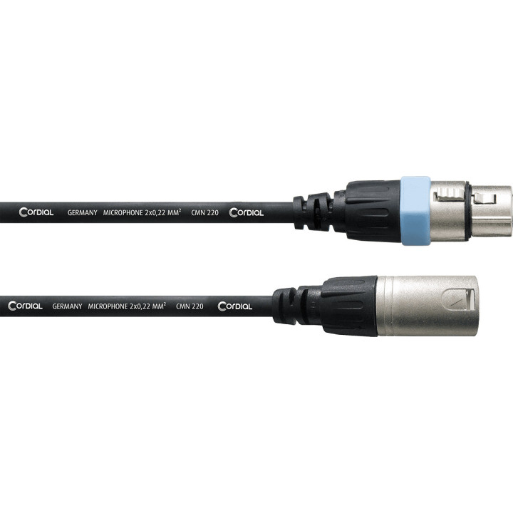 CCM2.5FM    Câble microphone XLR femelle XLR Mâle 2 m 50