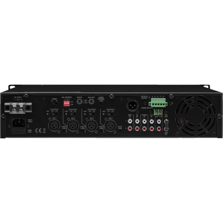 PA-924    Amplificateur public address 240 Watts  100 V