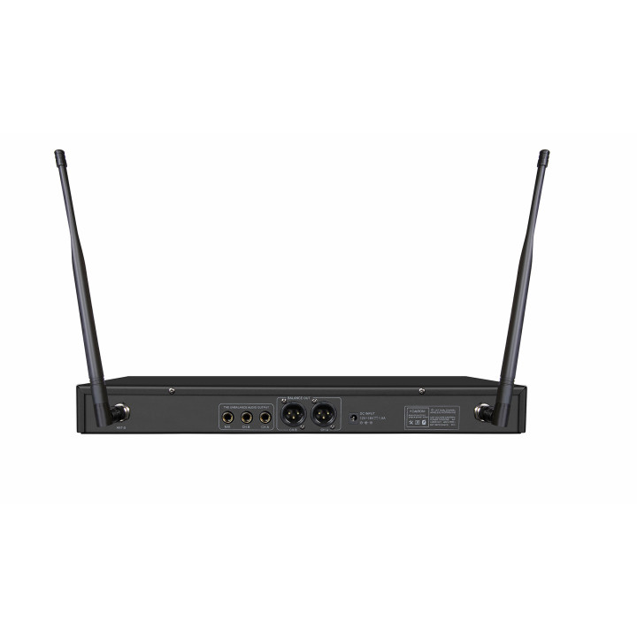 BE-5038/H83/PT-10  Système Double Microphone HF sans fil et cravate