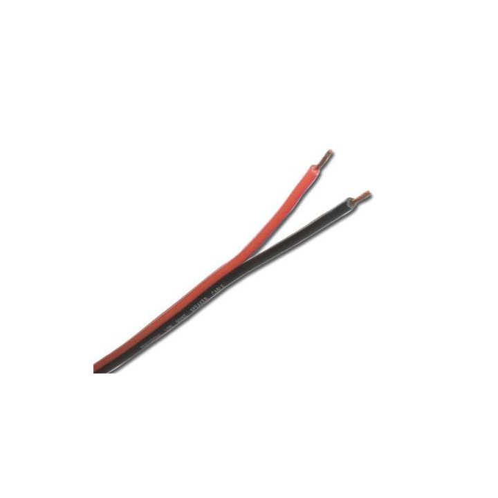 MEP-2075  Câble méplat  haut-parleur 100 m  2 x 0.75 mm²