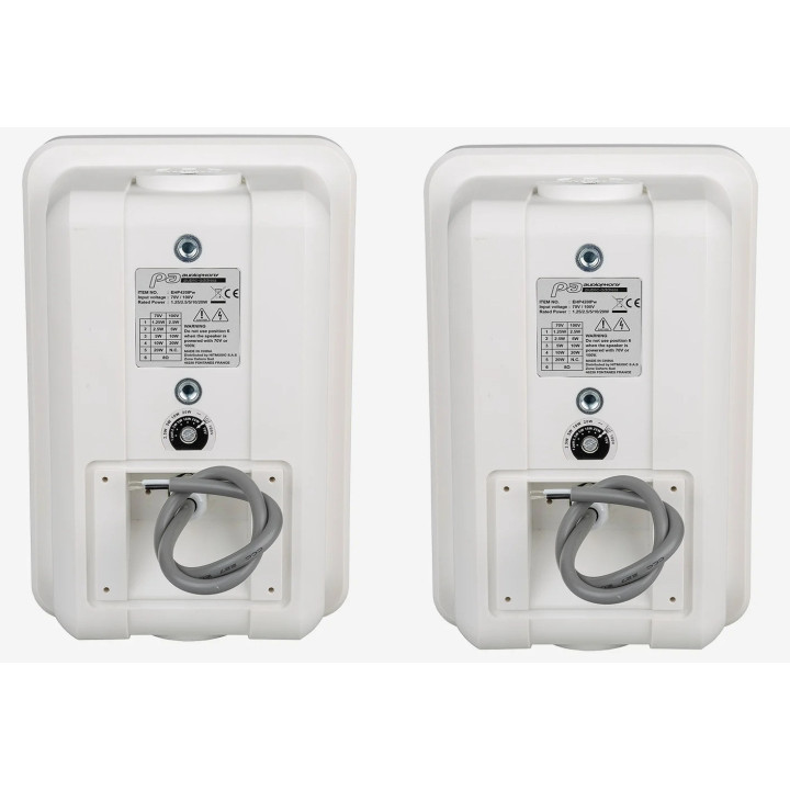 EHP420IPW Paire d'enceintes murales  20-10-5 Watts  100 V