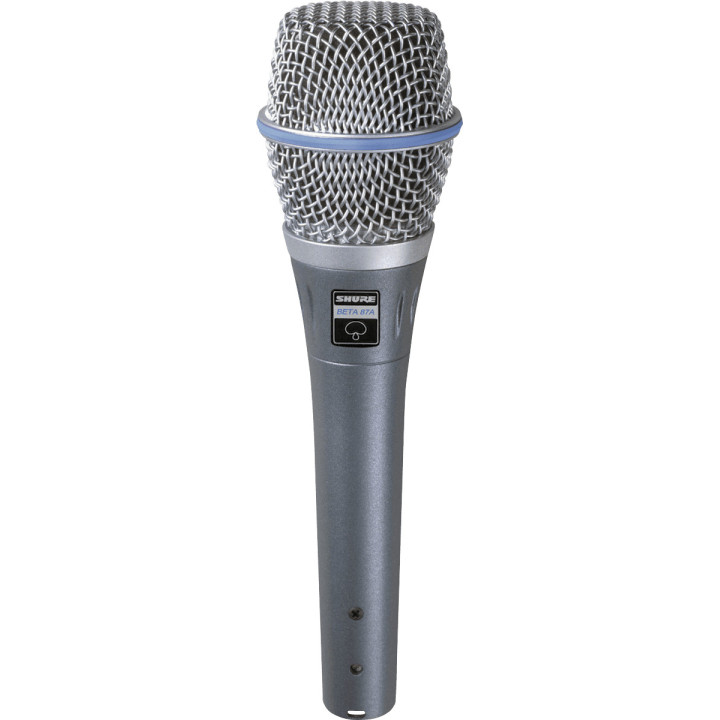 BETA87A  Microphone voix statique supercardioide