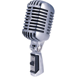 55SHT2   Microphone voix  tête de mort dynamique cardioide