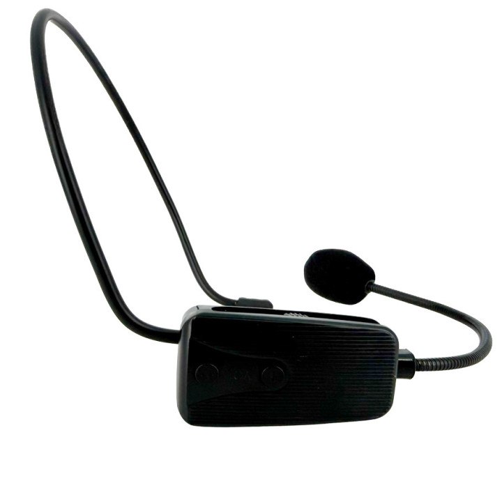 MKS-10VOX Amplificateur de voix 10 W avec  micro serre tête sans fil