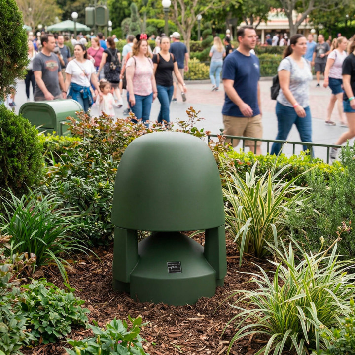 PARK100 Enceinte borne extérieure  60-30-15  Watts  100 V