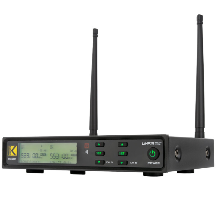 MKS-202R  Double Microphones HF sans fil