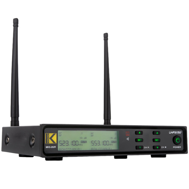 MKS-202R  Double Microphones HF sans fil