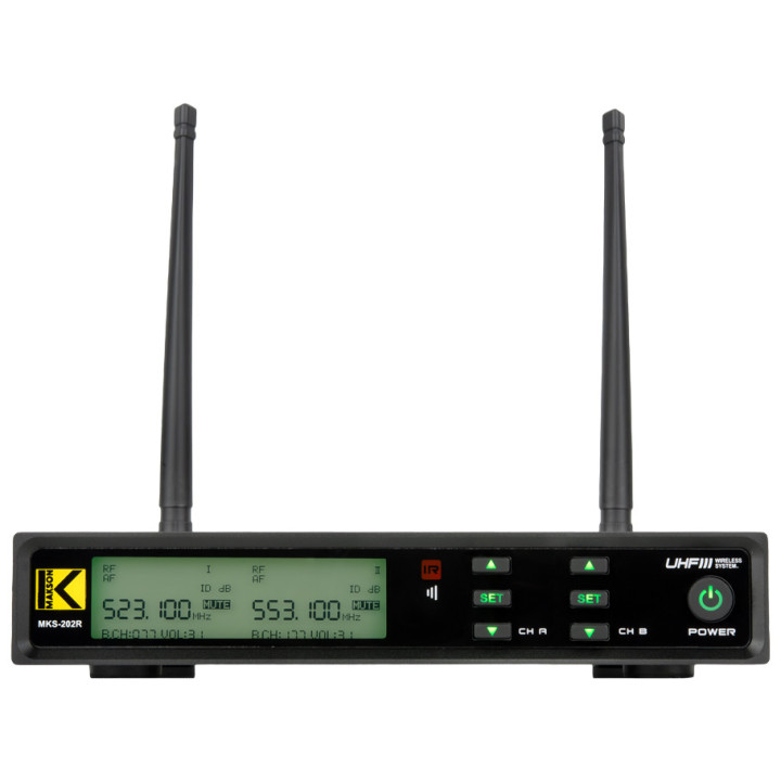MKS-202R  Double Microphones HF sans fil