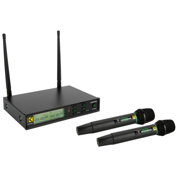 MKS-202R  Double Microphones HF sans fil