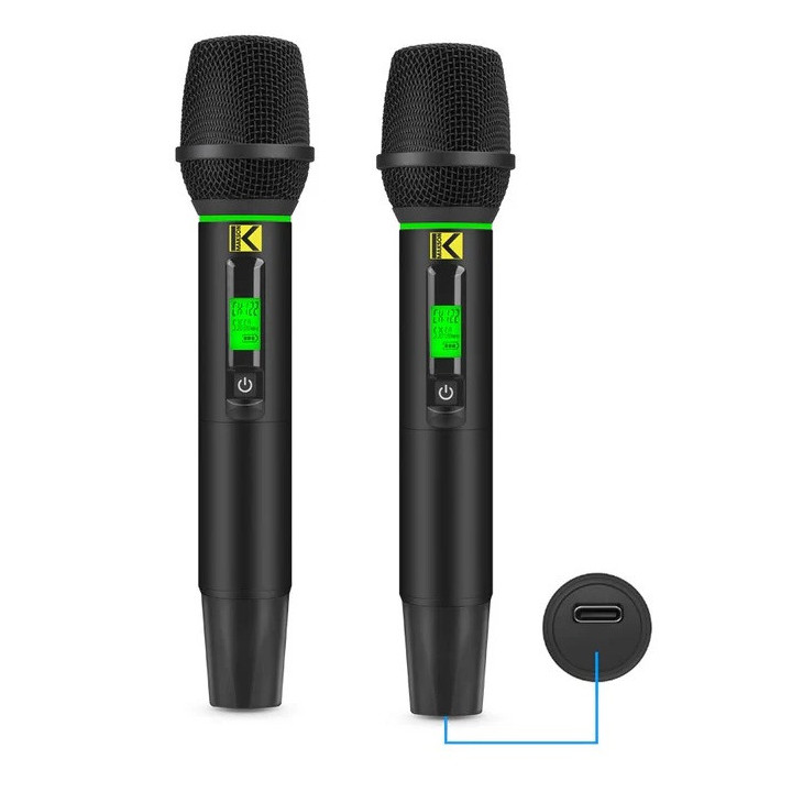 MKS-202R  Double Microphones HF sans fil