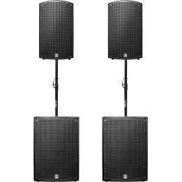 SONARPACK-1215 Système Plug & Play - Kit amplifié pour 200 pers.