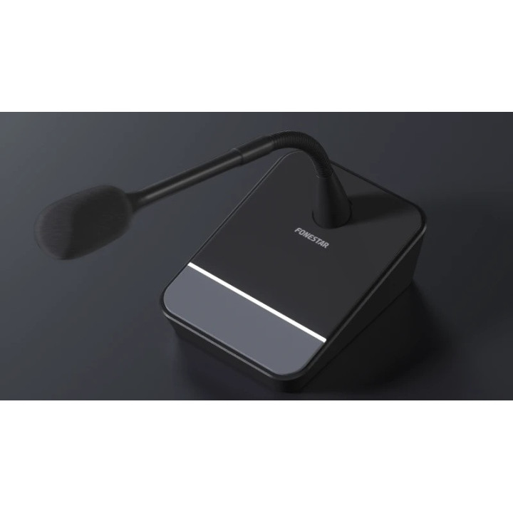 MICSET-C32  Microphone pupitre de table  à condensateur électret