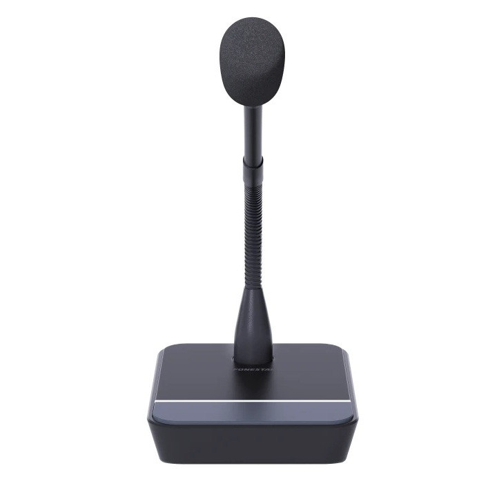 MICSET-C32  Microphone pupitre de table  à condensateur électret